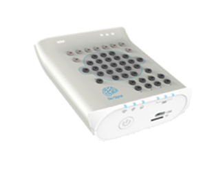 Poseidon wireless EEG, 10-20-10 headbox. WiFi + data logging/logger